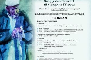 Miniaturka artykułu Koncert Chóru „Kanto” w ramach Powiatowych Obchodów 20. rocznicy śmierci Świętego Jana Pawła II