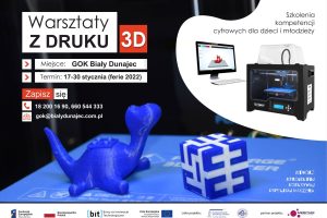 Miniaturka artykułu Warsztaty z projektowania i druku 3D dla dzieci i młodzieży