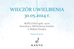 Miniaturka artykułu „Wieczór Uwielbienia” i koncert Chóru Kanto z Białego Dunajca