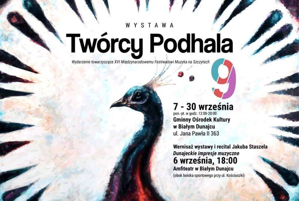 Miniaturka artykułu Wernisaż wystawy „Twórcy Podhala 9” i recital Jakuba Staszla