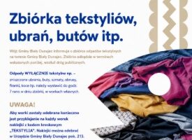 Miniaturka artykułu Zbiórka tekstyliów, ubrań, butów itp.
