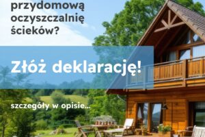 Miniaturka artykułu Wydłużenie naboru deklaracji na budowę przydomowych oczyszczalni ścieków