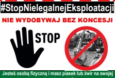 Miniaturka artykułu Informacja z Okręgowego Urzędu Górniczego w Krakowie dotycząca nielegalnej eksploatacji kopaliny