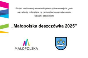 Miniaturka artykułu Realizacja projektu „Małopolska deszczówka 2025